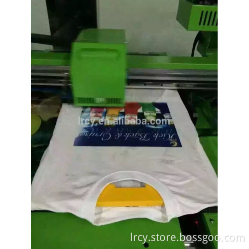 Best selling small size digital multicolor cotton t shirt printing machine